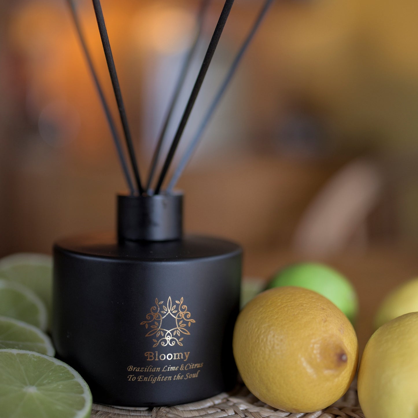 Brazilian Lime & Citrus Reed Diffuser "To Enlighten the Soul"