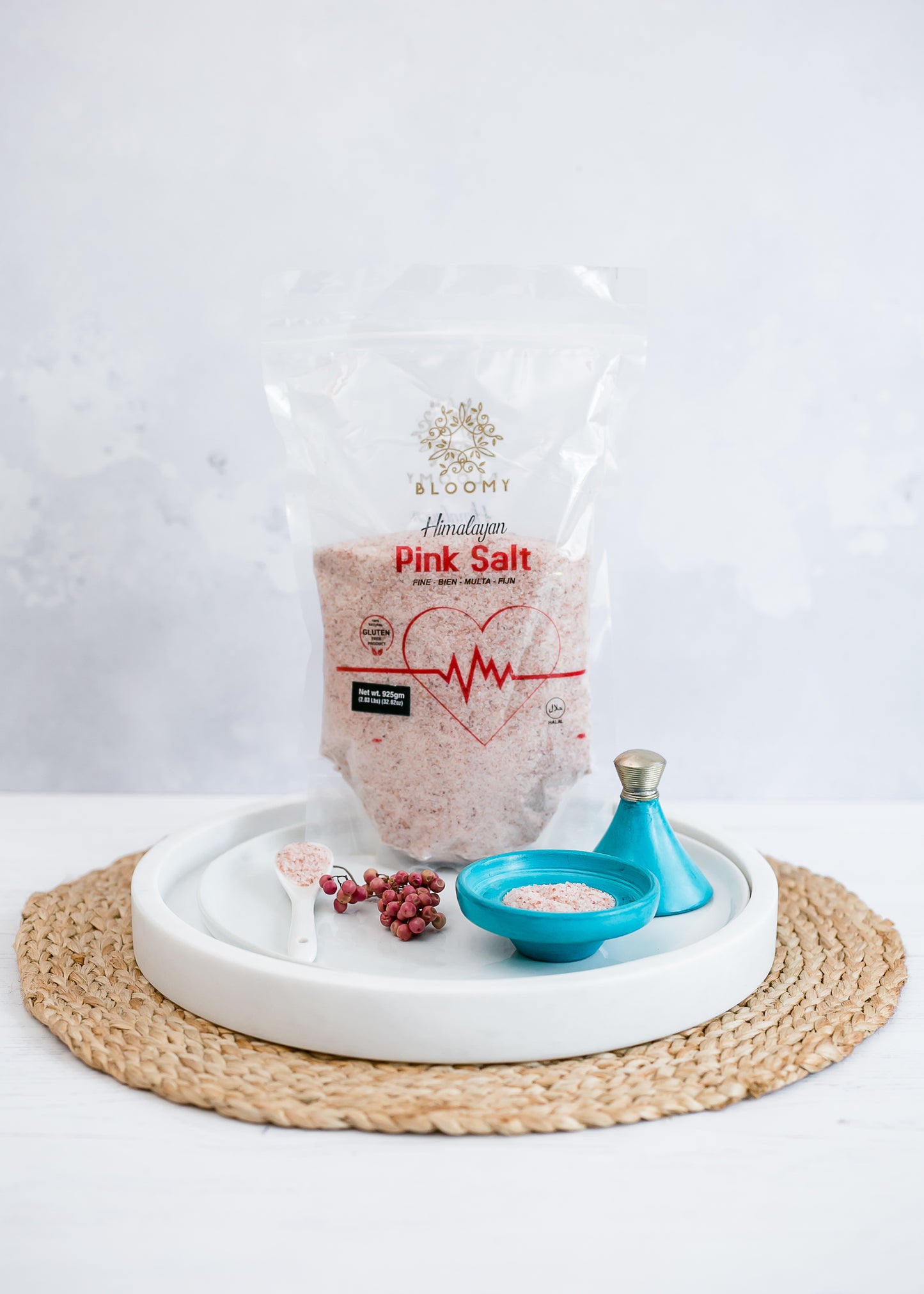 Pink Himalayan Salt For Cooking 925g/2 lb Pouch